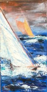 Schmales Segelbild 1